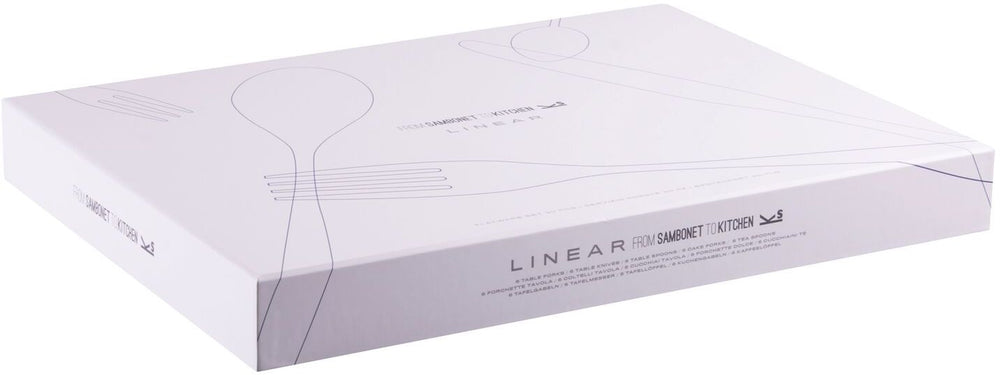 Sambonet Besteckset Linear Champagner 30-teilig