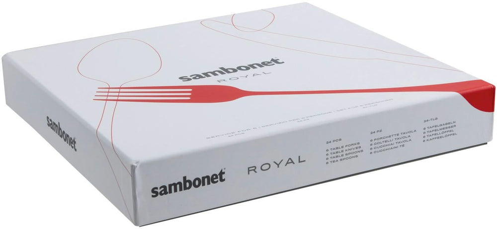 Sambonet Besteckset Royal Champagne 24-teilig