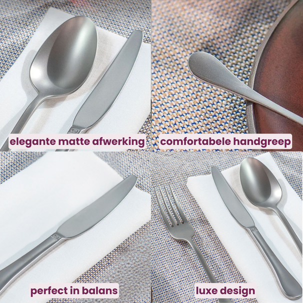 Sambonet Besteckset Bloom Antique Monoblock Edelstahl 36-teilig