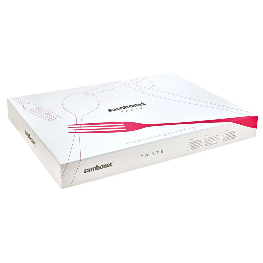 Sambonet Besteckset Taste Mirror - RVS - 4-teilig / 1 Person