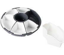 Cookinglife Snackschale rund Ø 31 cm - mit 5 separaten Behältern