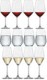 Schott Zwiesel Forté Glas-Set – 12-teilig – Rotweingläser, Wassergläser und Champagnergläser