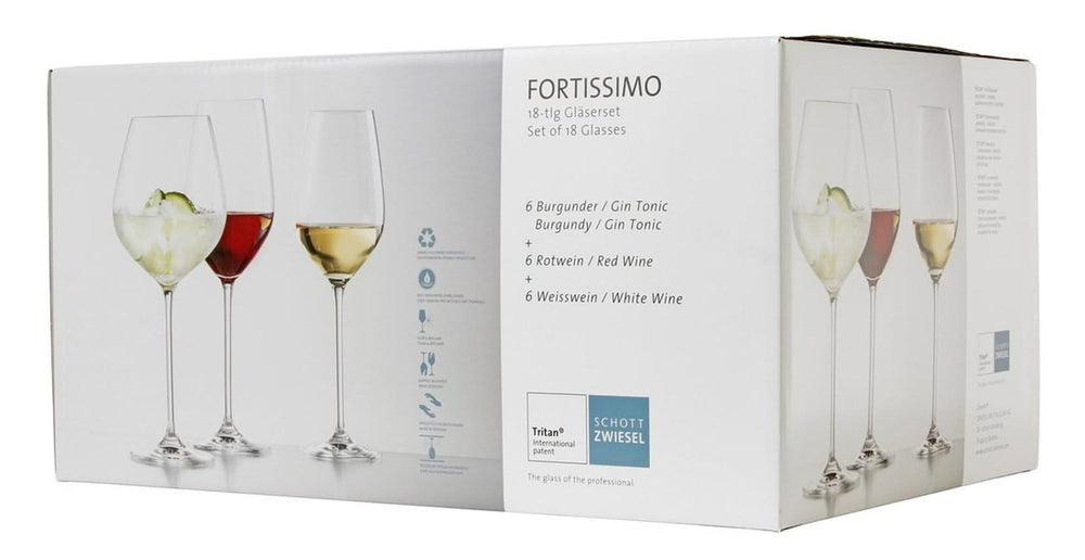 Schott Zwiesel Weinglas-Set Fortissimo 18-teilig