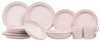 Le Creuset Geschirrset Shell Pink 16-teilig