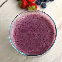 Smoothie mit Kokoswasser