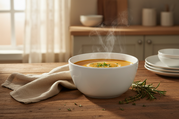 Cookinglife Suppenschüsseln / Schüsseln – Porzellan, Ø 15,5 cm – 4er-Set