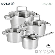 Sola Pfannenset Diamond 4-teilig