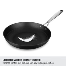 Stahl Cookware Bratpfanne Gusseisen Leicht – 20 cm – Auch für Induktion geeignet