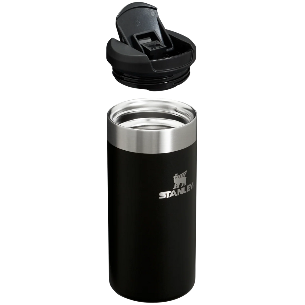 Stanley Thermosflasche / Thermobecher The AeroLight™ Transit Bottle Schwarz 2.0 - 350 ml
