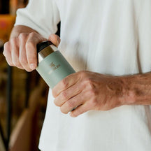 Stanley Thermosflasche / Thermobecher Die AeroLight™ Transitflasche Creme Glanz - 350 ml