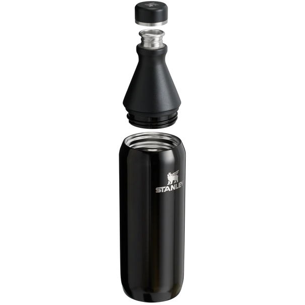 Stanley Thermosflasche The All Day Slim Bottle - Black - 600 ml