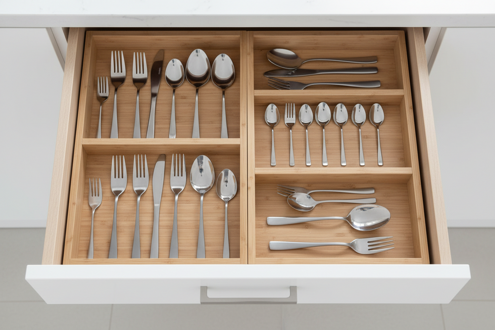 Studio Tavola Besteckset - Edelstahl - 42 Teile / 8 Personen