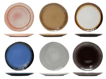 Studio Tavola Geschirrset Earth 24-teilig / 6 Personen - 6 Speiseteller, 6 Frühstücksteller, 6 Schalen und 6 kleine Schalen