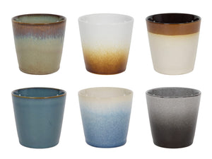 Studio Tavola Kaffeetassen - Senseo Tassen - Storm - 200 ml - 6 Stück