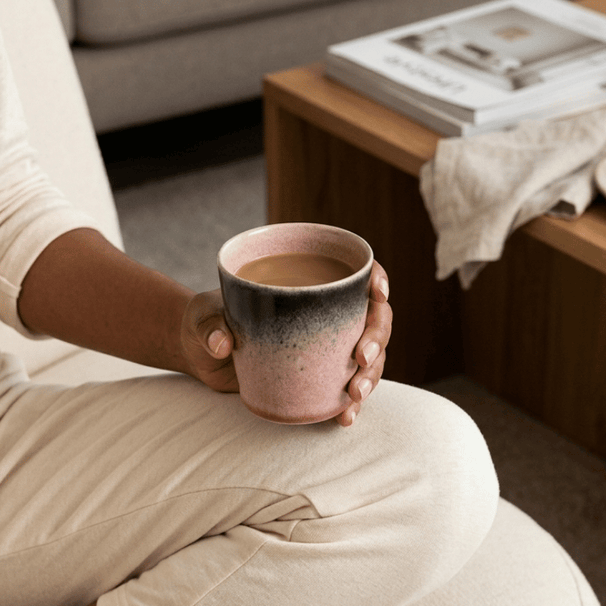 Studio Tavola Kaffeetassen - Senseo Tassen - Fire - 200 ml - 6 Stück