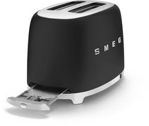 SMEG Toaster – 2 Schlitze – Mattschwarz – TSF01BLMEU