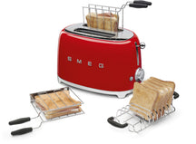 SMEG Toaster – 2 Schlitze – rot – TSF01RDEU