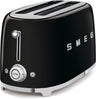 SMEG Toaster XL – 2 lange Schlitze – Schwarz – TSF02BLEU