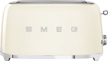 SMEG Toaster XL – 2 lange Schlitze – Creme – TSF02CREU