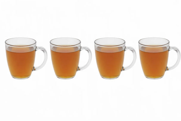 Cookinglife Kunststoff-Teegläser – CampVibe – Outdoor – Unzerbrechlich – 380 ml – 4er-Set