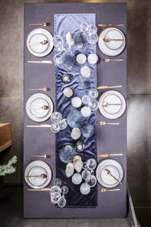 Cosy & Trendy Tiefe Teller / Pastateller Tessa Blau - ø 18 cm - 6 Stück