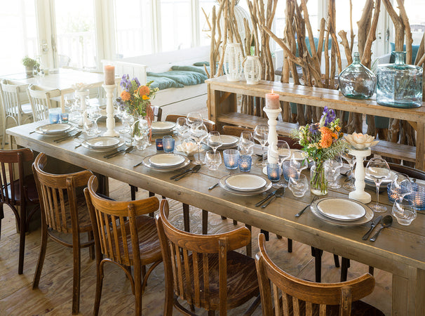 Cosy & Trendy Frühstücksteller / Dessertteller Tessa Blau - ø 20 cm - 6 Stück