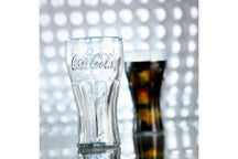 Coca Cola Gläser - Longdrinkgläser - Erfrischungsgetränkgläser - Transparent 370 ml - 4 Stück
