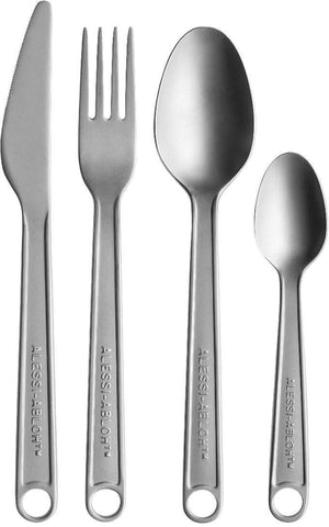 Alessi Conversational Objects Besteckset - VA02S4 - 4-teilig - von Virgil Abloh