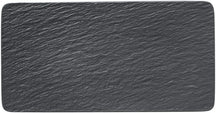 Villeroy & Boch Servierschale Manufacture Rock - Schwarz - 35 x 18 cm