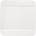 Villeroy & Boch Speiseteller Manufacture Rock - Weiß - 28 x 28 cm