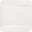 Villeroy & Boch Speiseteller Manufacture Rock - Weiß - 28 x 28 cm