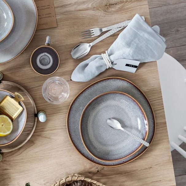Villeroy & Boch Tafelservice Lave - Beige - 12-teilig / 4 Personen