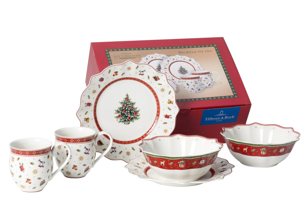 Villeroy & Boch Frühstücksset Toy's Delight - Weiß