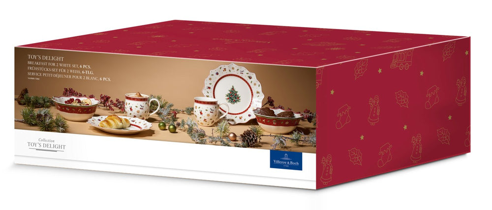 Villeroy & Boch Frühstücksset Toy's Delight - Weiß