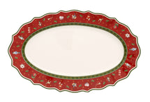 Villeroy & Boch Servierschale Toy's Delight - Rot - 38 x 24 cm