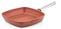 Westinghouse Grillpfanne Performance Rebel Red - 28 x 28 cm - Standard Antihaftbeschichtung