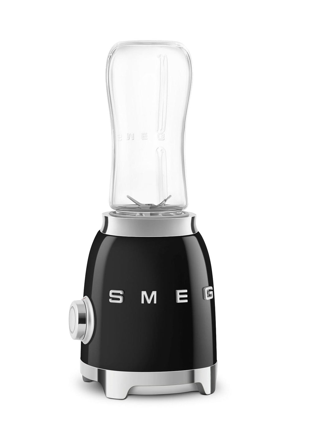 SMEG Smoothie Blender – kompakt – Schwarz – 600 ml – PBF01BLEU