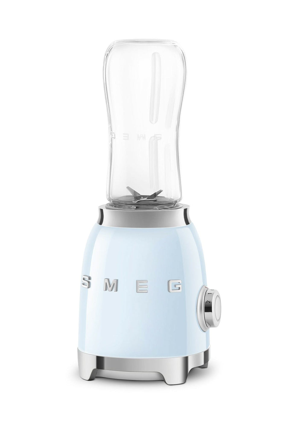 SMEG Smoothie Blender – kompakt – Pastellblau – 600 ml – PBF01PBEU