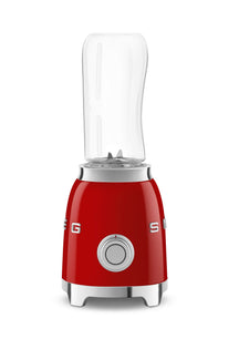 SMEG Smoothie Blender – kompakt – Rot – 600 ml – PBF01RDEU