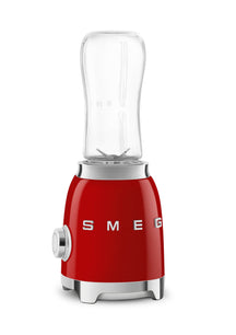 SMEG Smoothie Blender – kompakt – Rot – 600 ml – PBF01RDEU