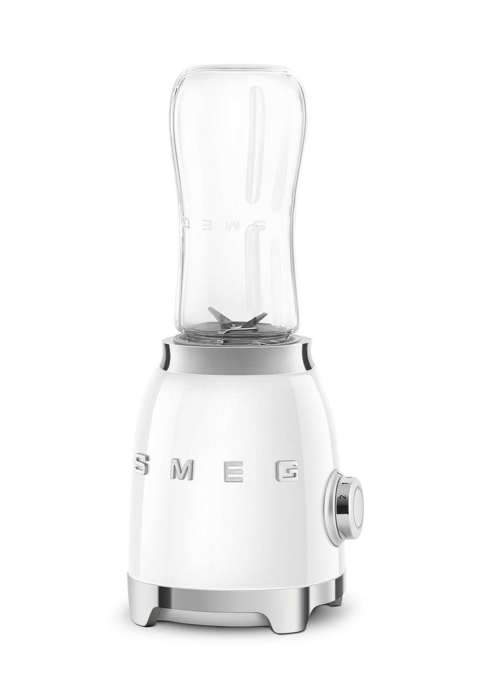 SMEG Smoothie-Mixer – kompakt – Weiß – 600 ml – PBF01WHEU