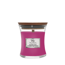 WoodWick Duftkerze Mini Wild Berry & Beets - 8 cm / ø 7 cm