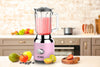 Westinghouse - Retro Blender - Smoothie Maker - Rosa - 1,5 Liter - 600W