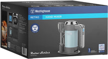 Westinghouse Handmixer Retro Collections - 6 Positionen - blau - WKHM250BU