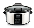 Westinghouse Slowcooker - herausnehmbarer Keramiktopf - Edelstahl - 6 Liter - WKSC65