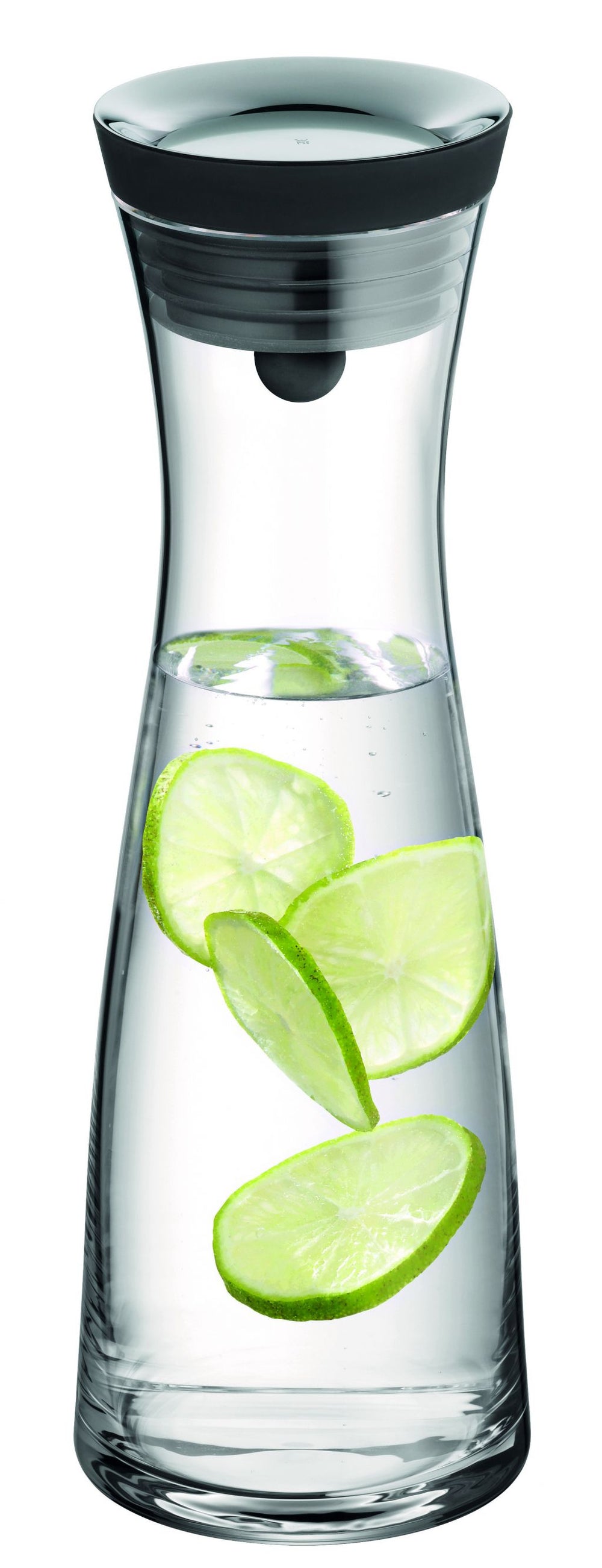 WMF Basic Wasserkaraf - Tropffrei - Schwarz / Silber - 1 Liter