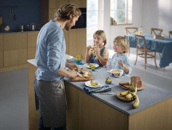 WMF Kinderbesteck Minions 4-teilig
