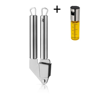 WMF Knoblauchpresse Profi Plus 18 cm - Inklusive GRATIS Cookinglife Ölzerstäuber 100 ml