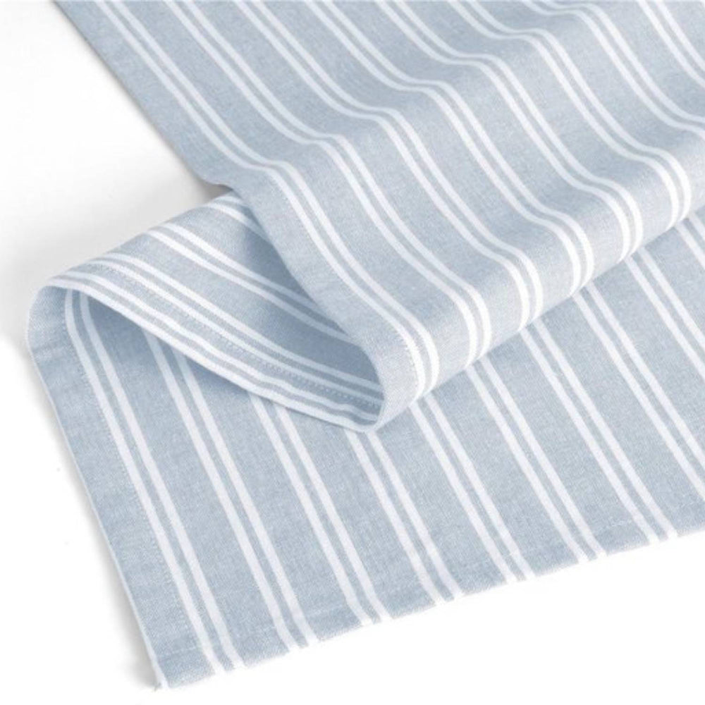 Walra Küchentücher – Stripes &amp; Blocks Jeans Blue – 50 x 70 cm – 3 Stück