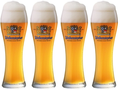 Weihenstephaner Bierglas Weizen - 500 ml - 4 Stück